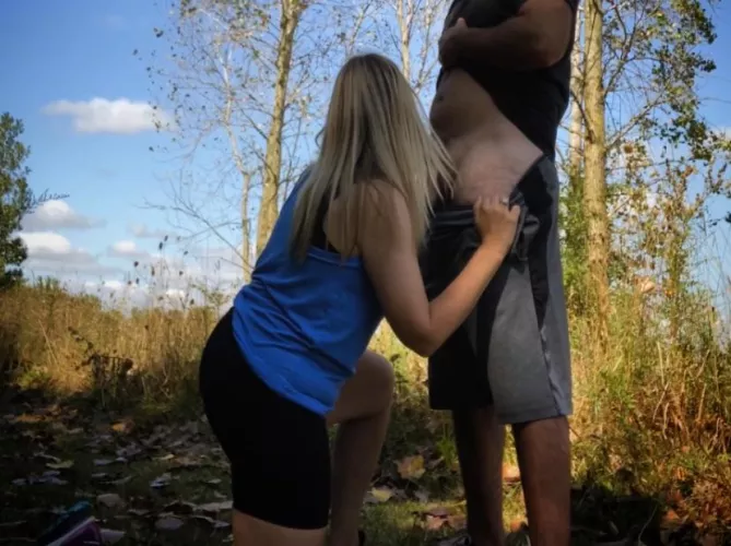 I wish someone would have caught us on our hike (fm)