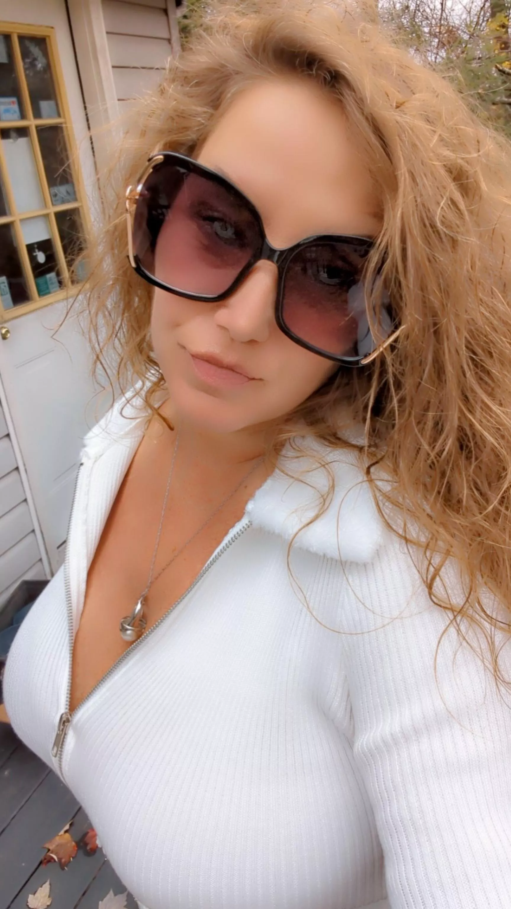 Love my Natural DDs in Winter ❄️ White 