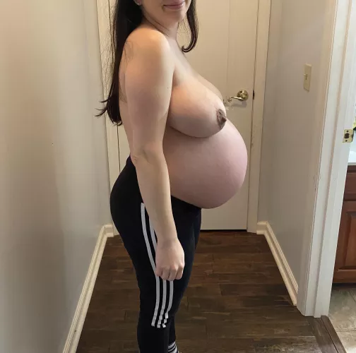 Nipples always hard while pregnant