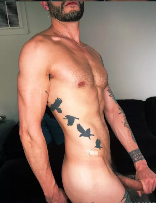 these ravens hurt like a bitch, but they were worth it.. what was YOUR most painful tattoo ? 