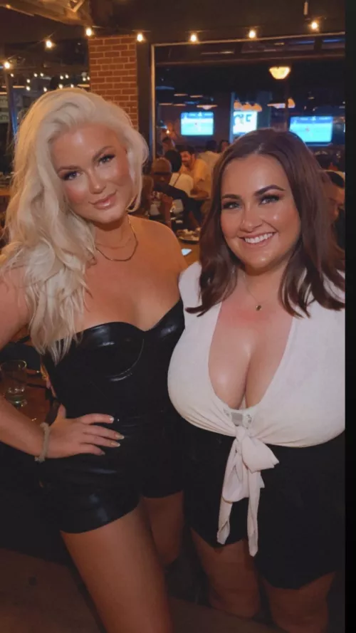 Took me 10 minutes to even notice the blonde was there