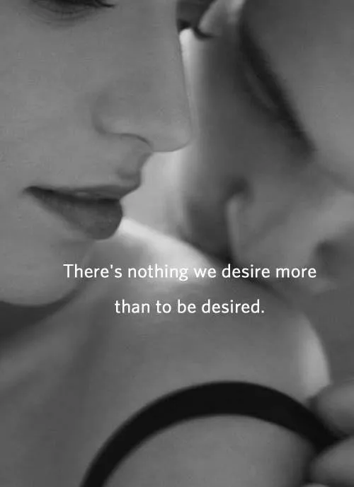 Why not let her feel desired by many?