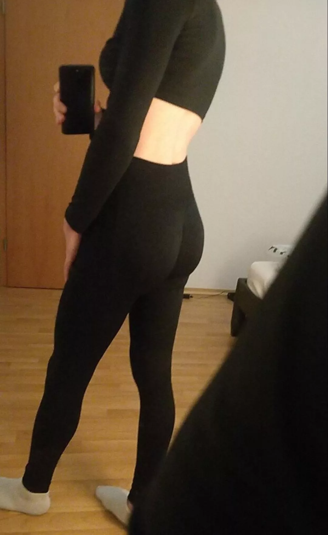 Workout done and felt cute 🥰