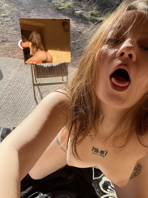 Would u fuck me outside?