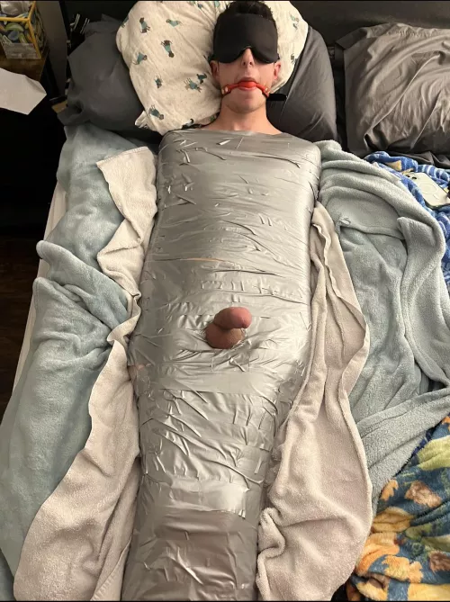 You cum home to find Santa left you an early Christmas present. Now what?