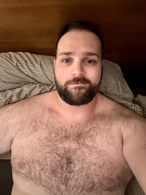 29 beefy hairy cub looking for pic trade, chat, and more. into all types of guys, but hairy dudes, verbal dudes, & face pics get my attention quickly. hit me up with age @nickel-oaken