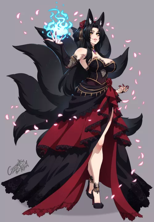 Characterdesign - Kuroka (for 