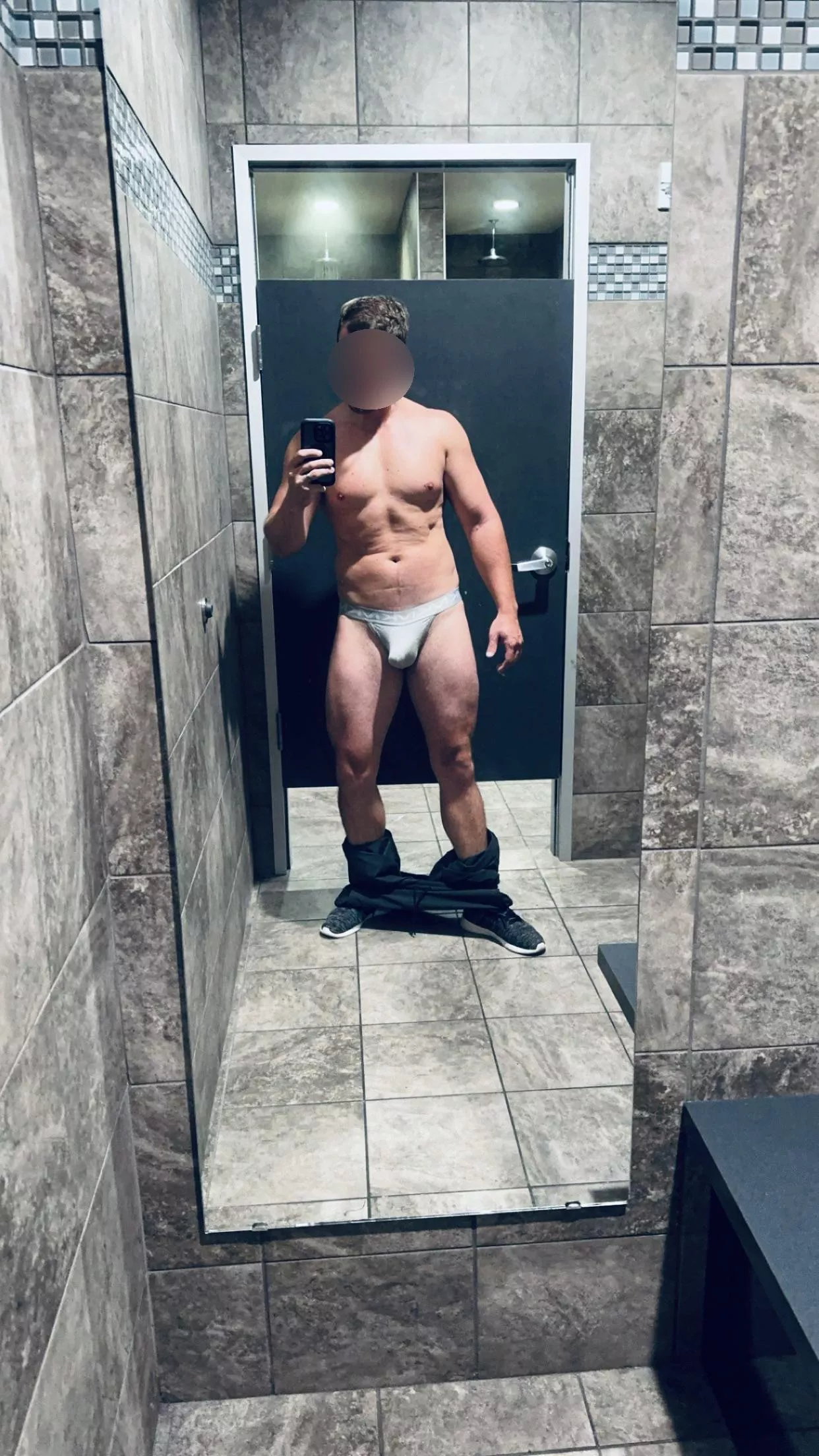 I love rocking a jock at the gym. Anyone else? 