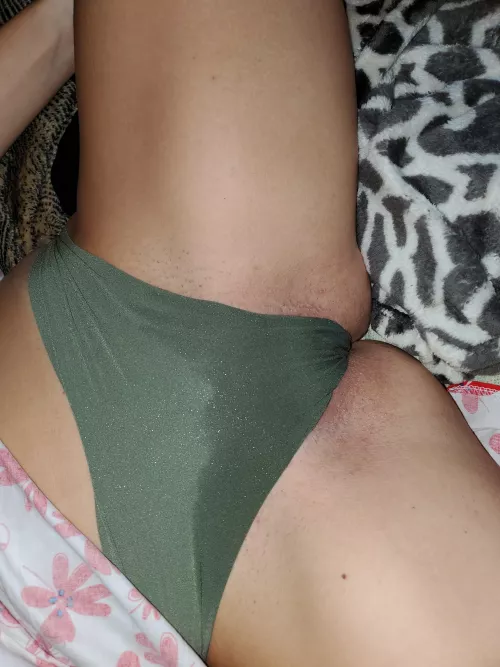 I was sooo horny. My little cunnie soaked through. 🥵