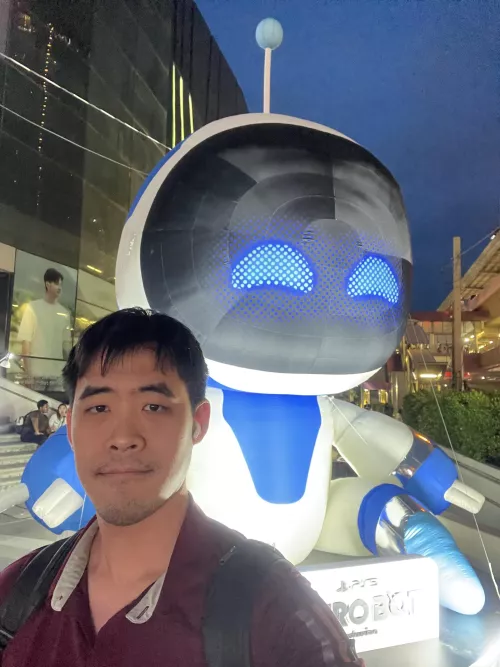 Just me and a big Astro Bot