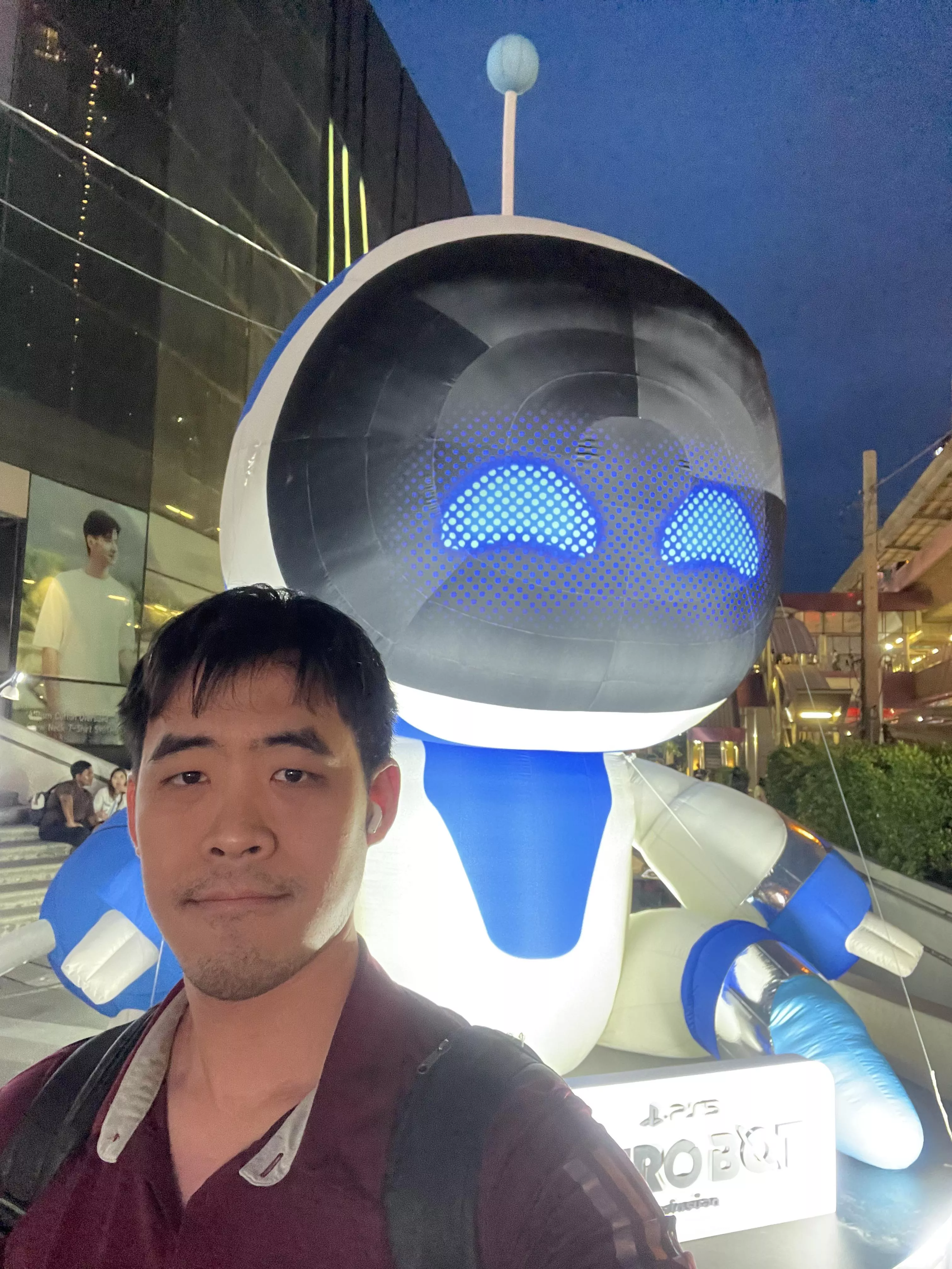 Just me and a big Astro Bot
