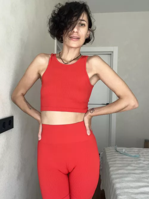 my red sports clothes