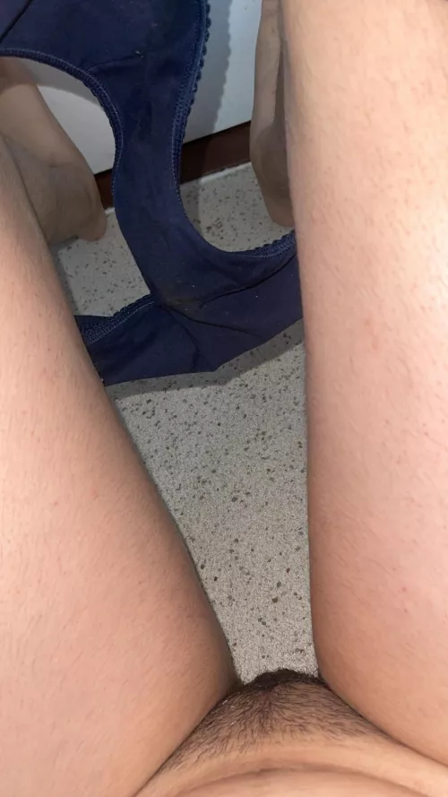 Panties are wet, time to take these off