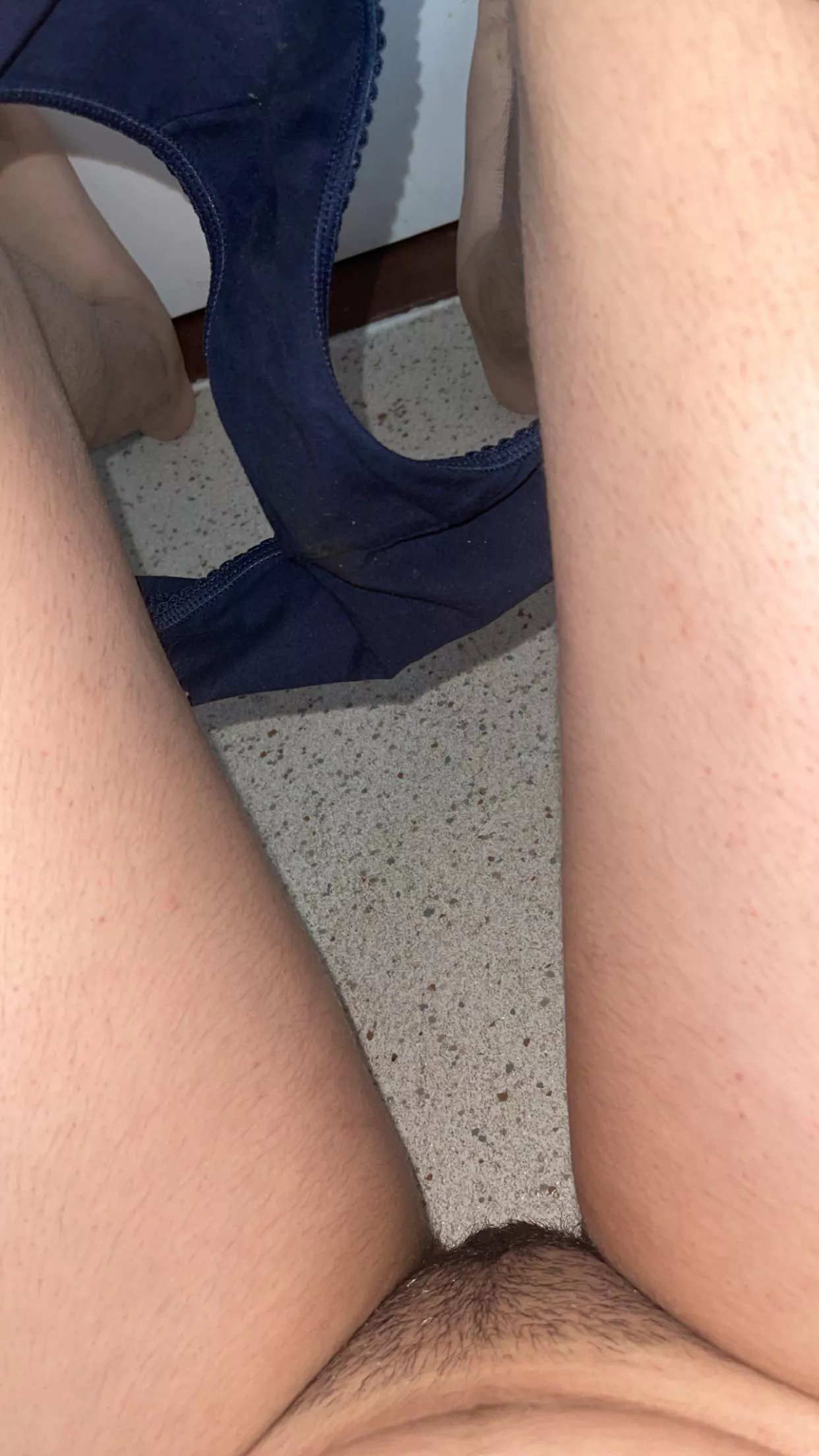 Panties are wet, time to take these off