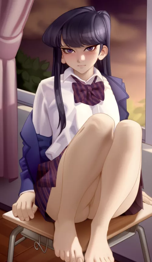 She forgot to wear panties (Kairunoburogu)