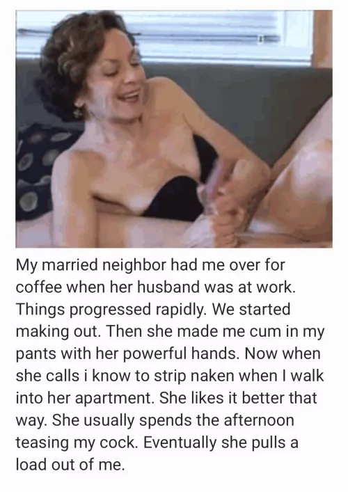 She prefers me naked and ready