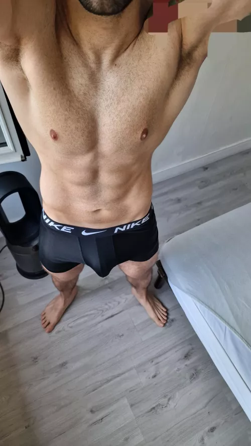 Smell my pits, or my bulge. You pick