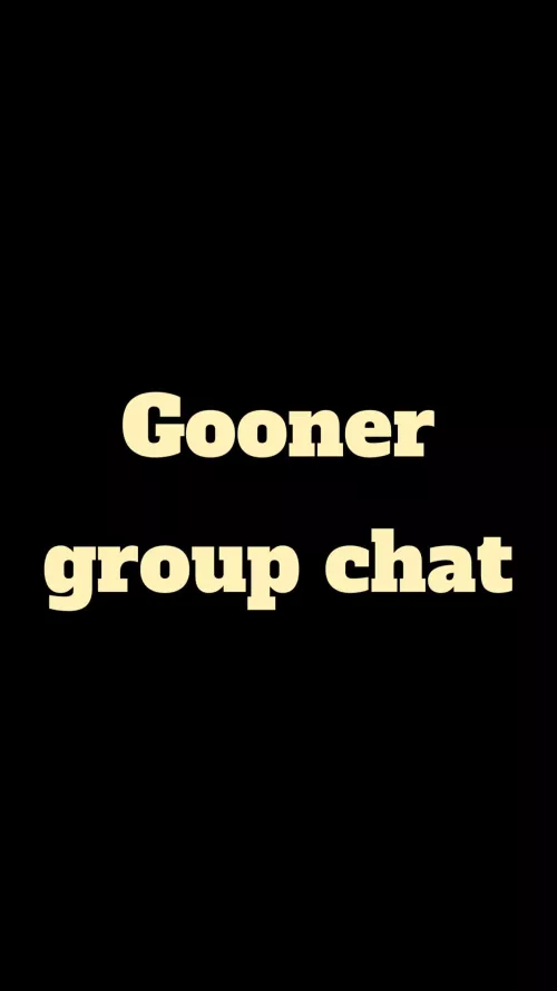 Starting a group chat where we can all share and explore our fantasies with one another and goon together. Anything will go. A total judgment free chat. DM or comment your username if you would like to be added to the group