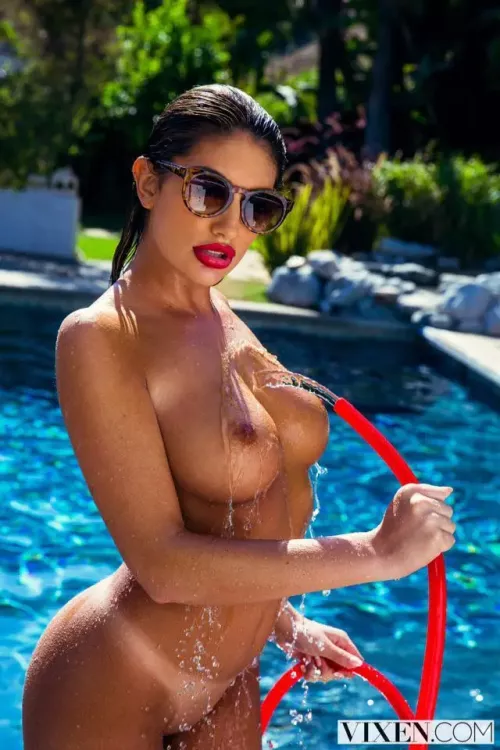 The stunning beauty of a Goddess