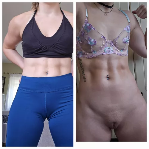 This is what guys can't see at the gym. What do you think? :) 