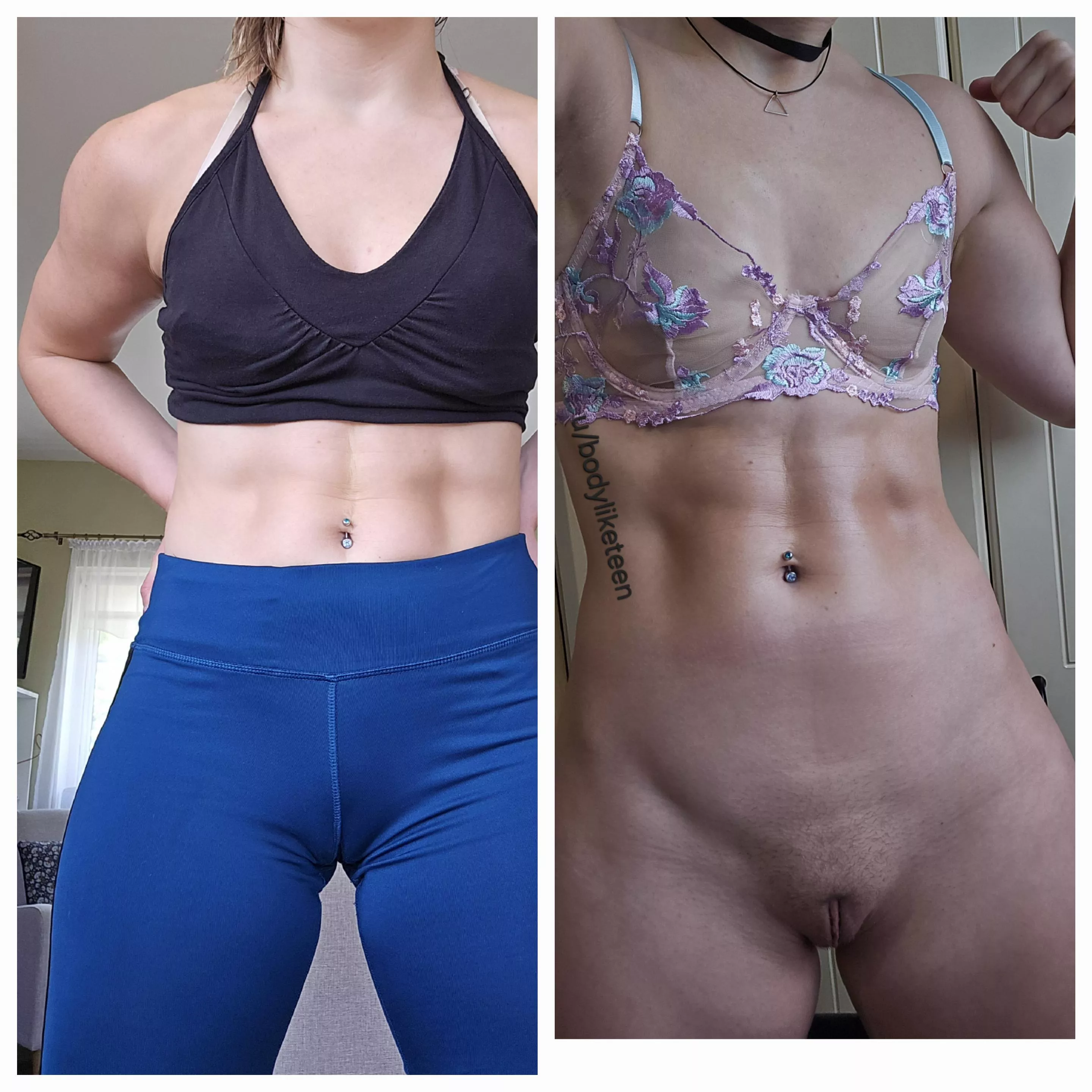 This is what guys can't see at the gym. What do you think? :) 