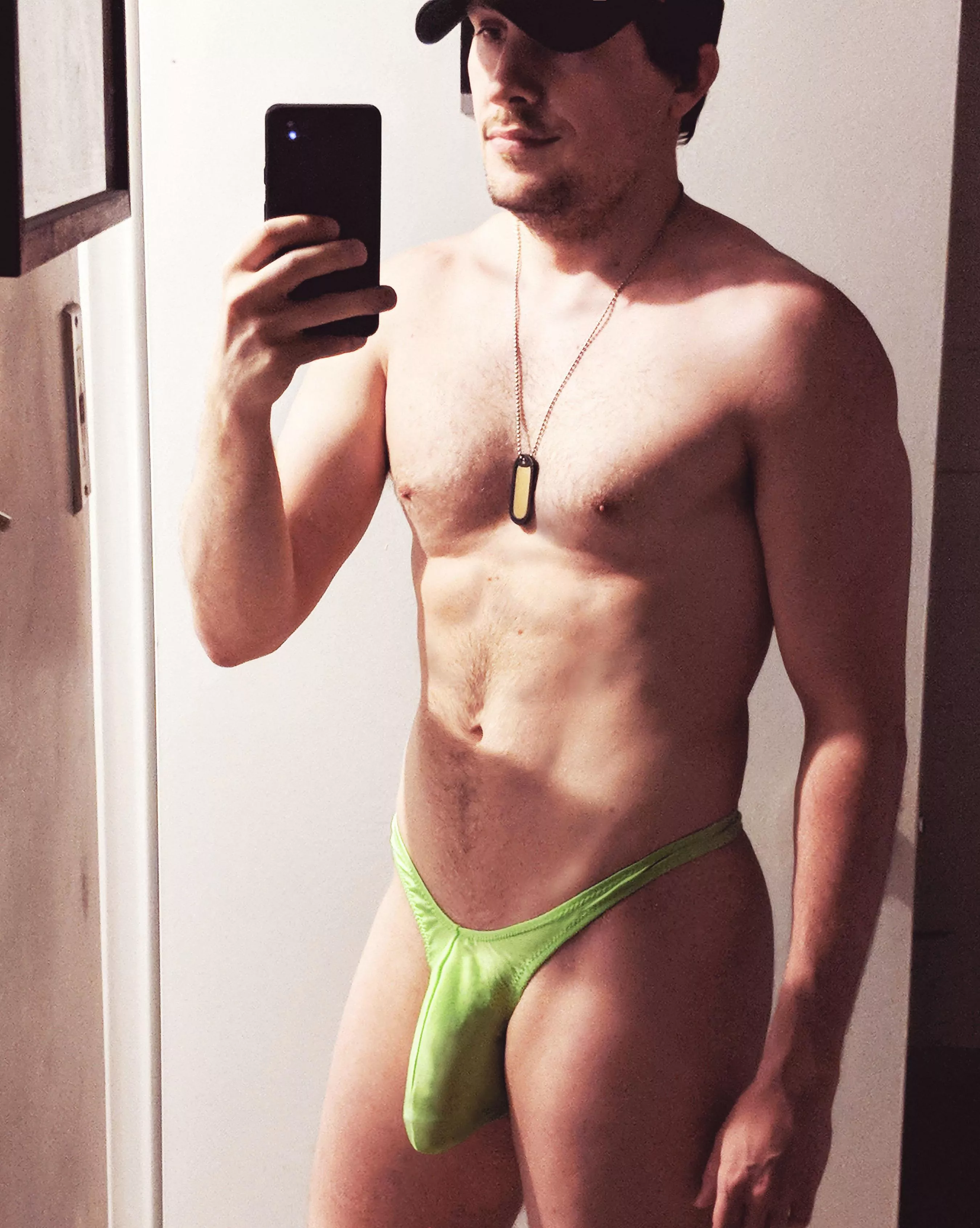 Worked up the nerve to wear this to the beach