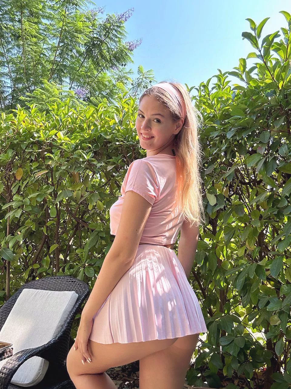 are short skirts like this welcome here too?