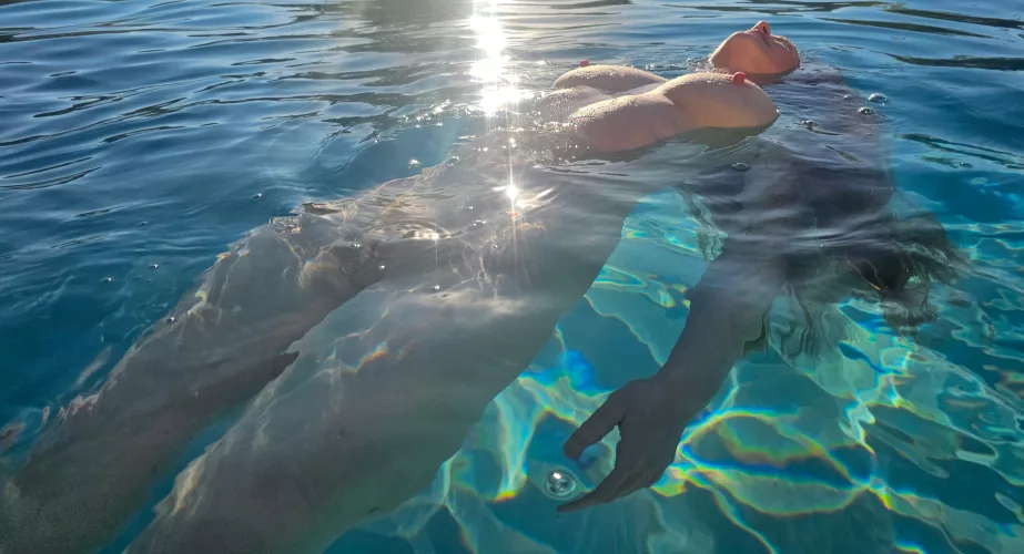 Beautiful day for a swim