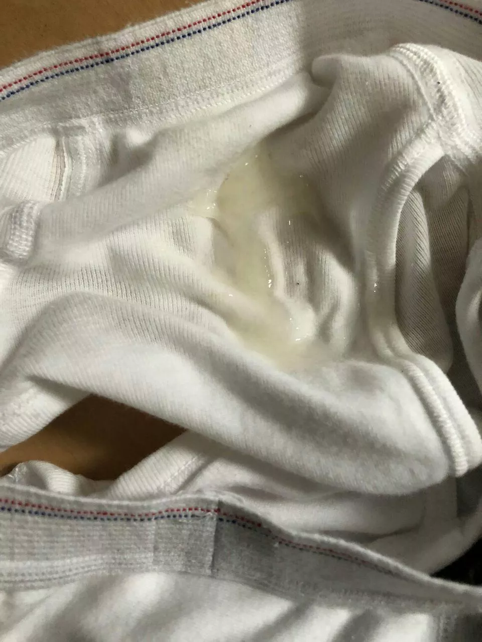 Ever find someone else's load in your underwear?