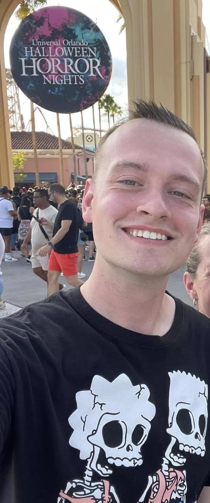 HHN last night! 😈 