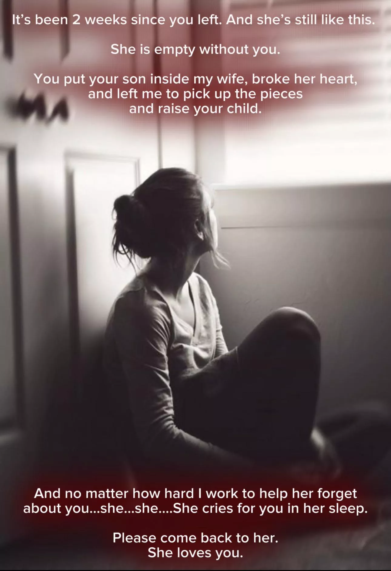 I hate seeing her like this I hate seeing her like this