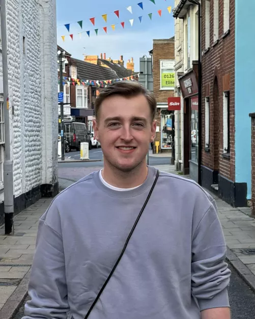 I usually wear a cap to hide my receding hairline, today I decided to embrace it 