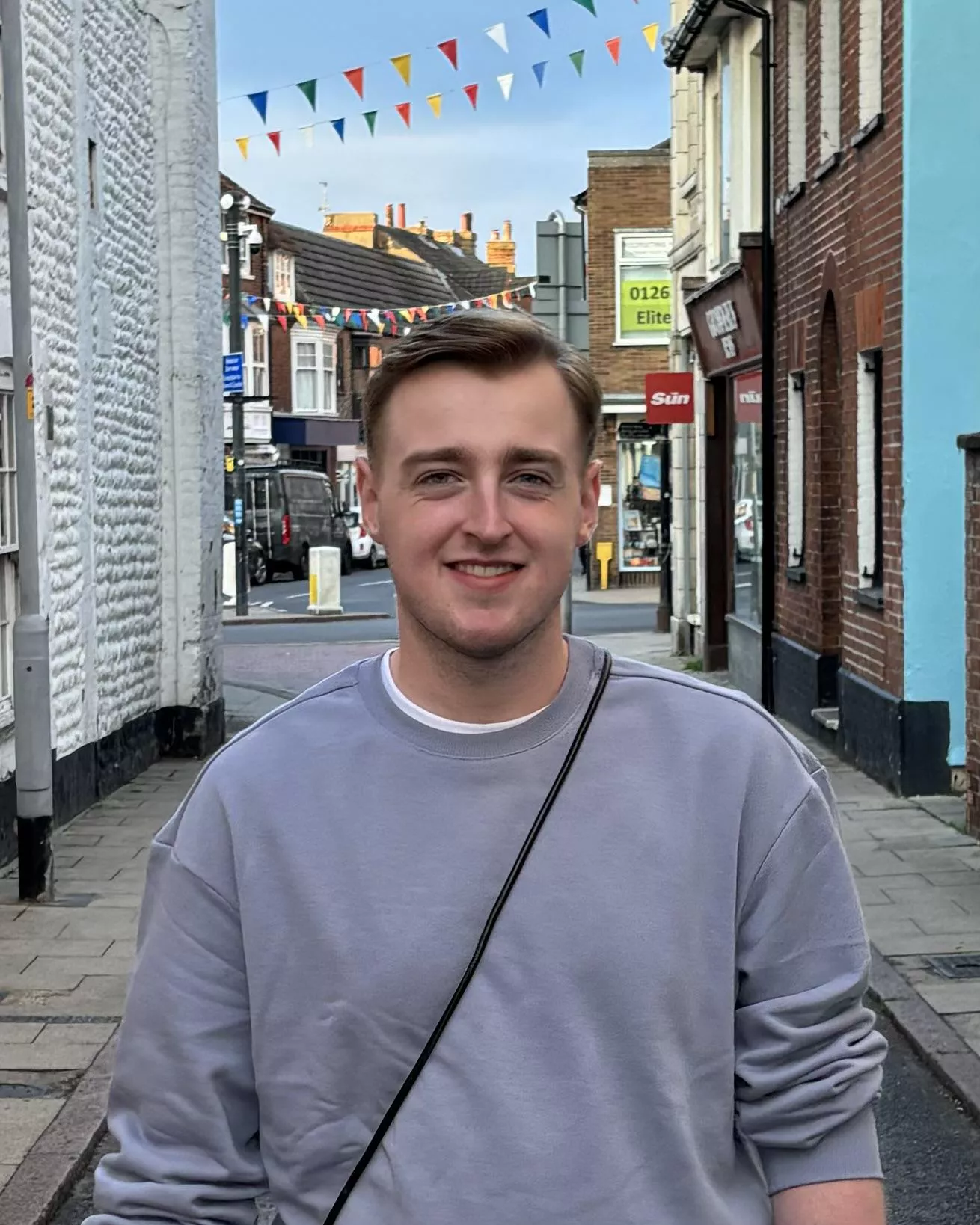 I usually wear a cap to hide my receding hairline, today I decided to embrace it 