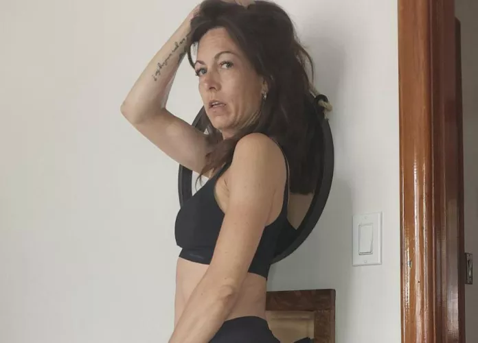  Rocking crop tops with a playful edge..