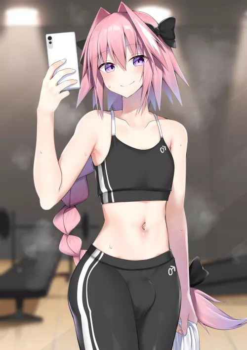 Sweaty Astolfo