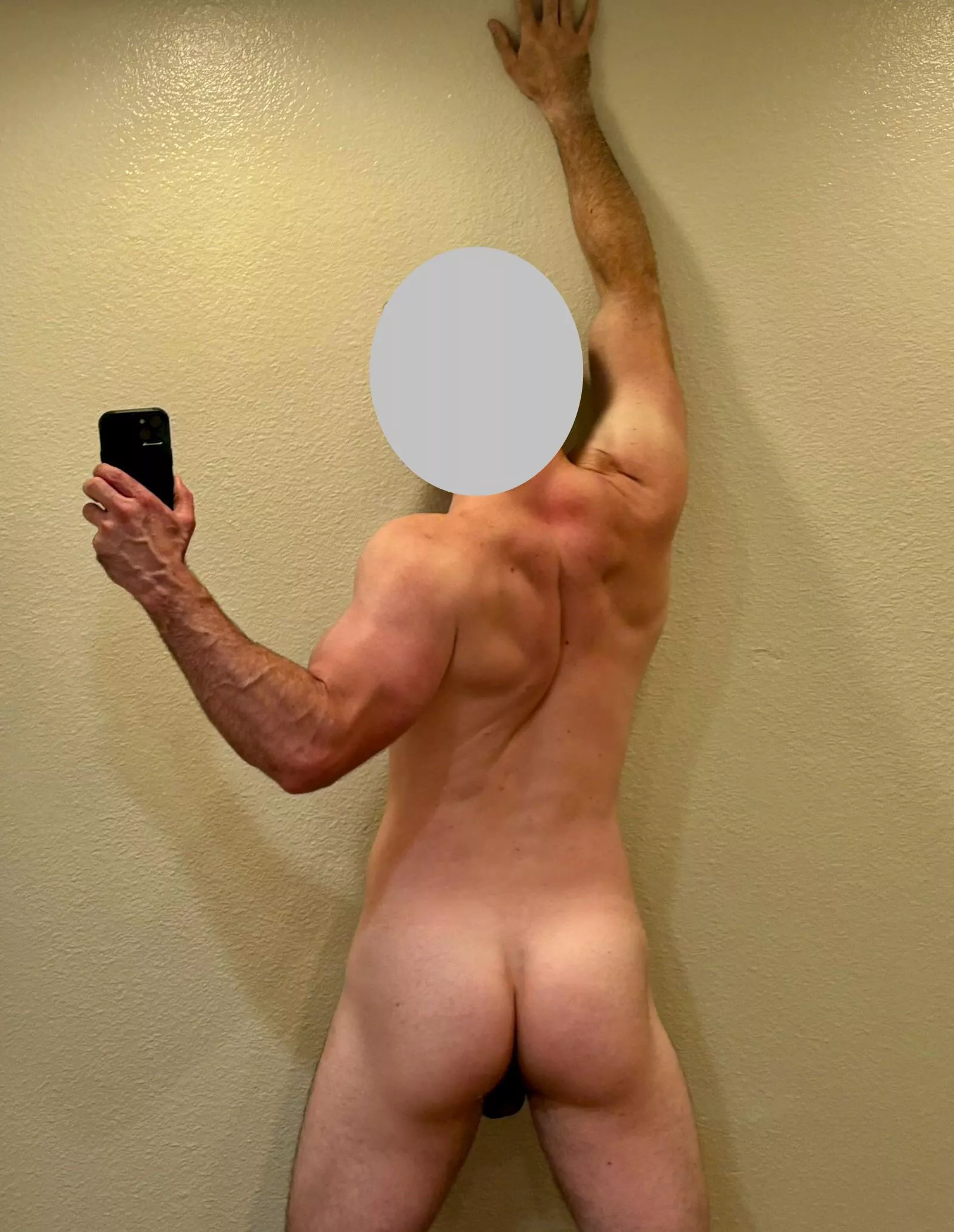 Before squats, I was skin and bone.  Now at least I have a little bit of meat on me.