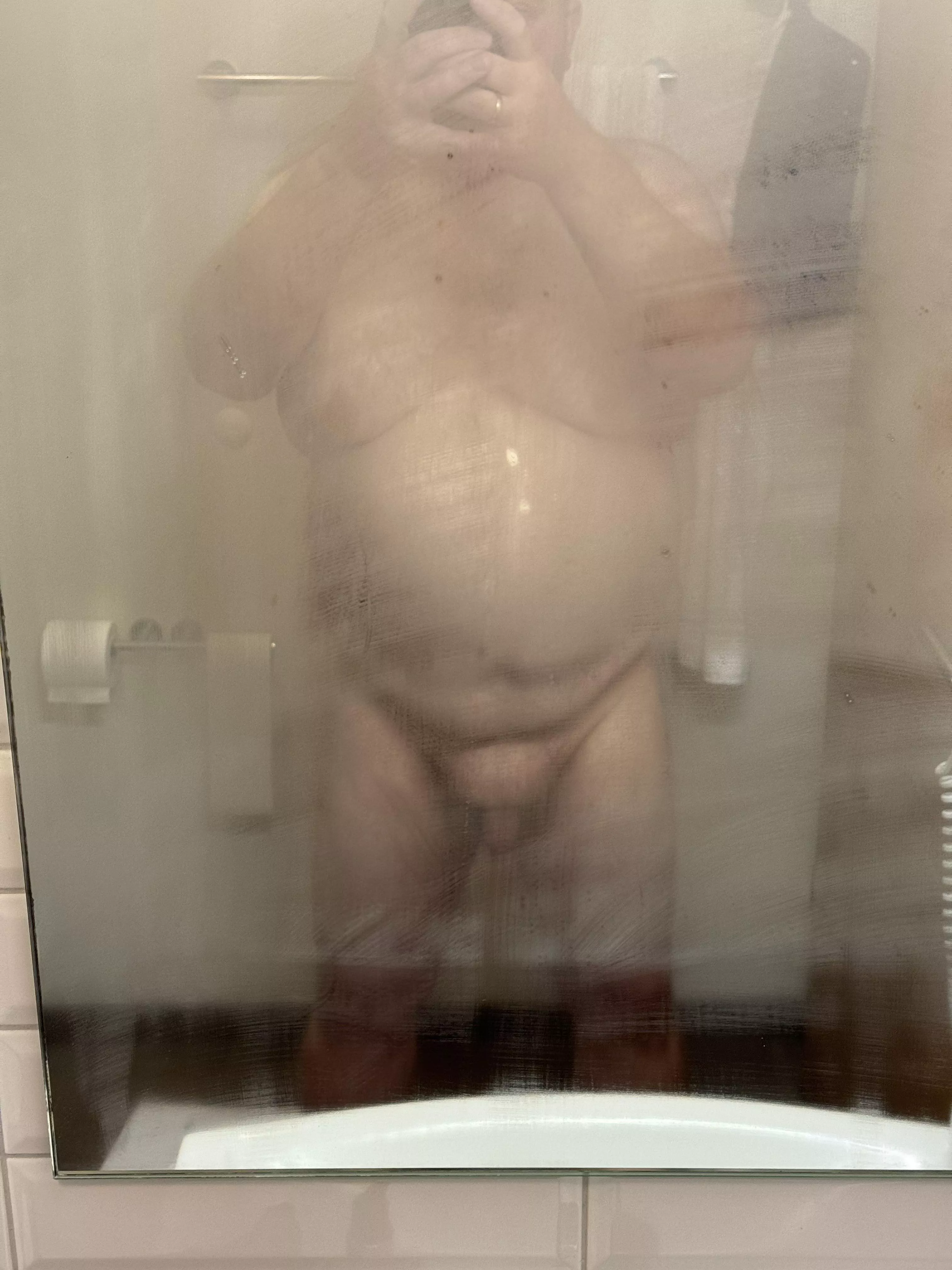 Fresh out of the shower. Onyone wanna mess that up?