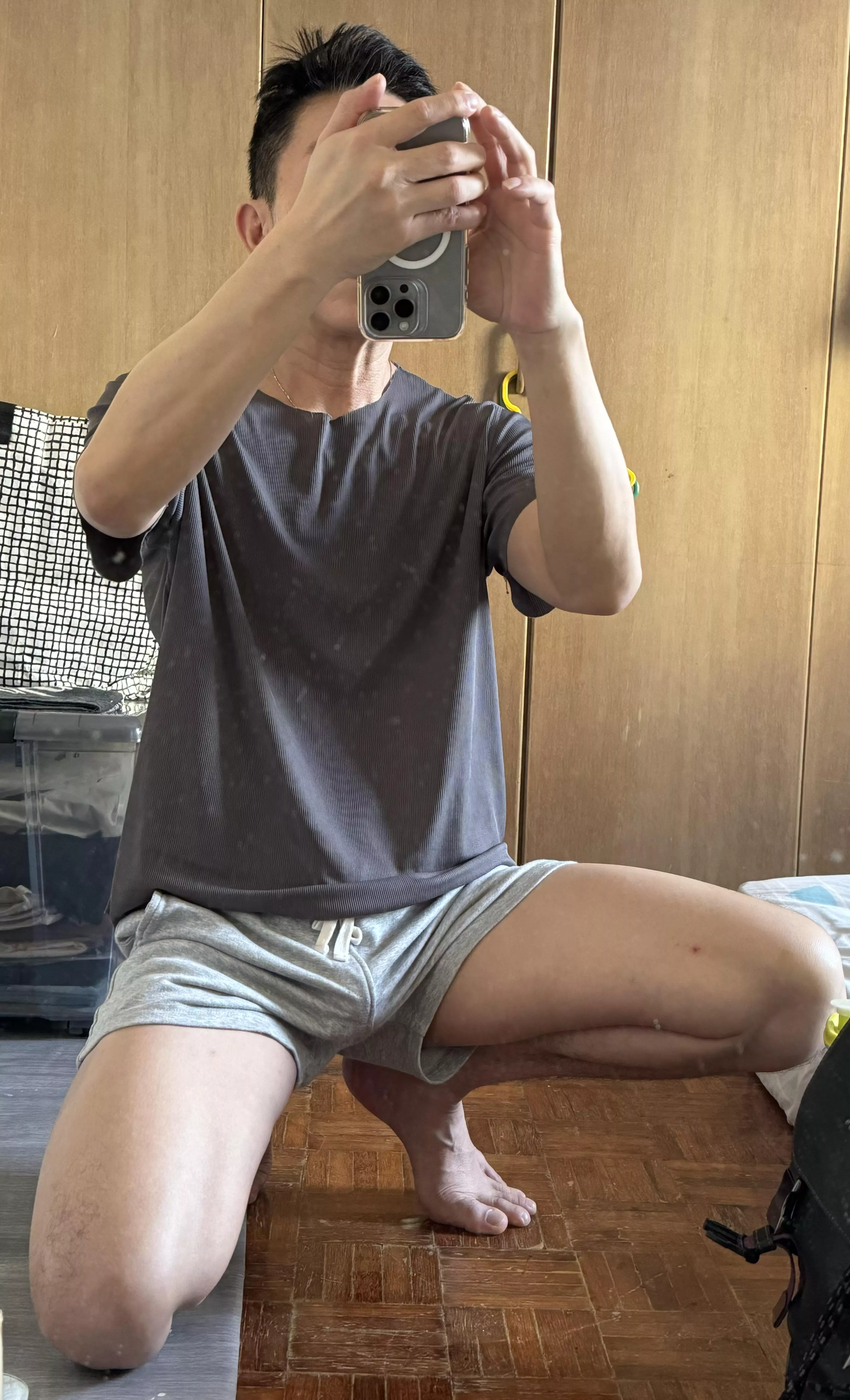 Guess what is under pants 