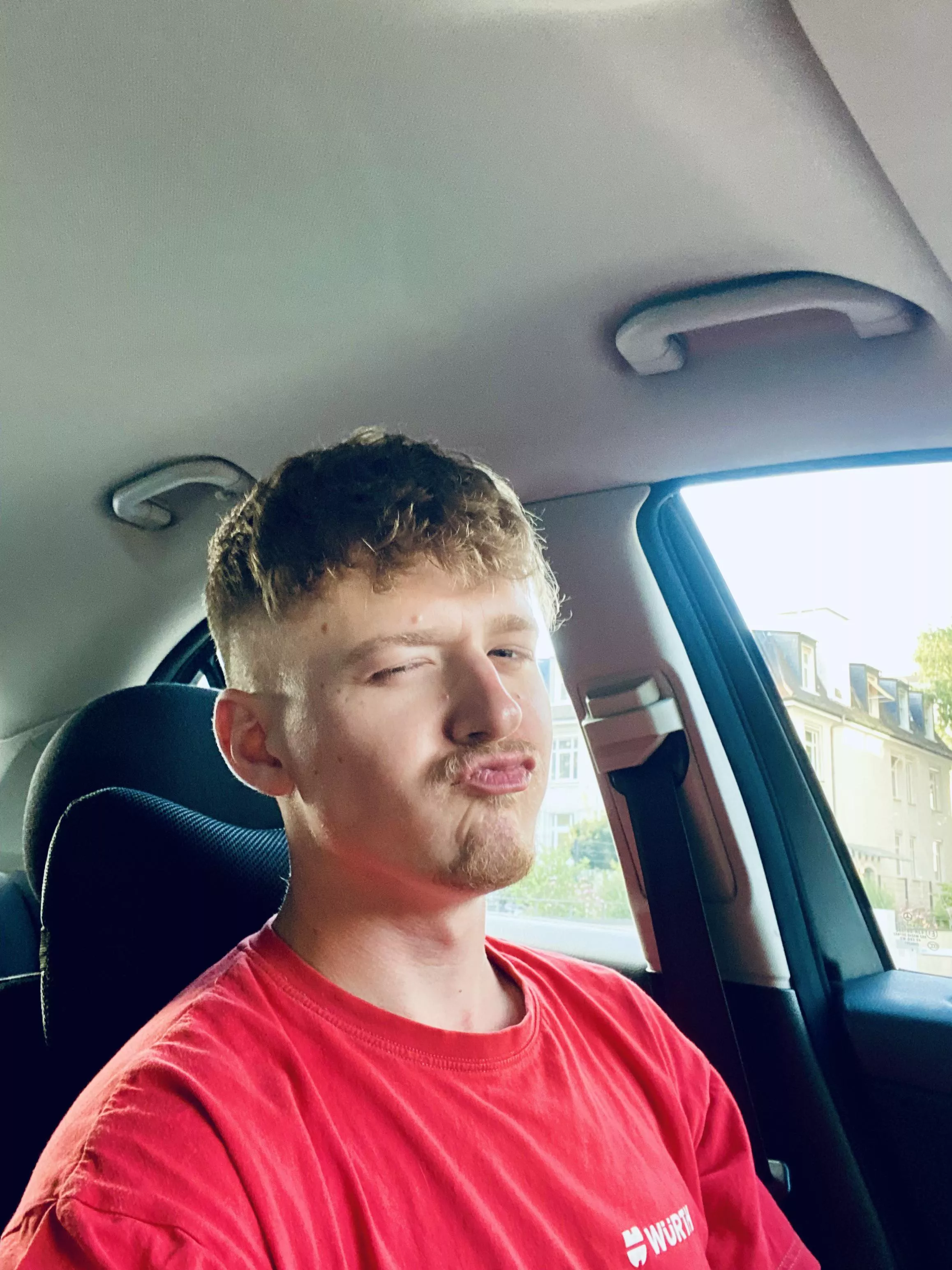 I FINALLY HAVE A CAR I’m so happy had to take a selfie 