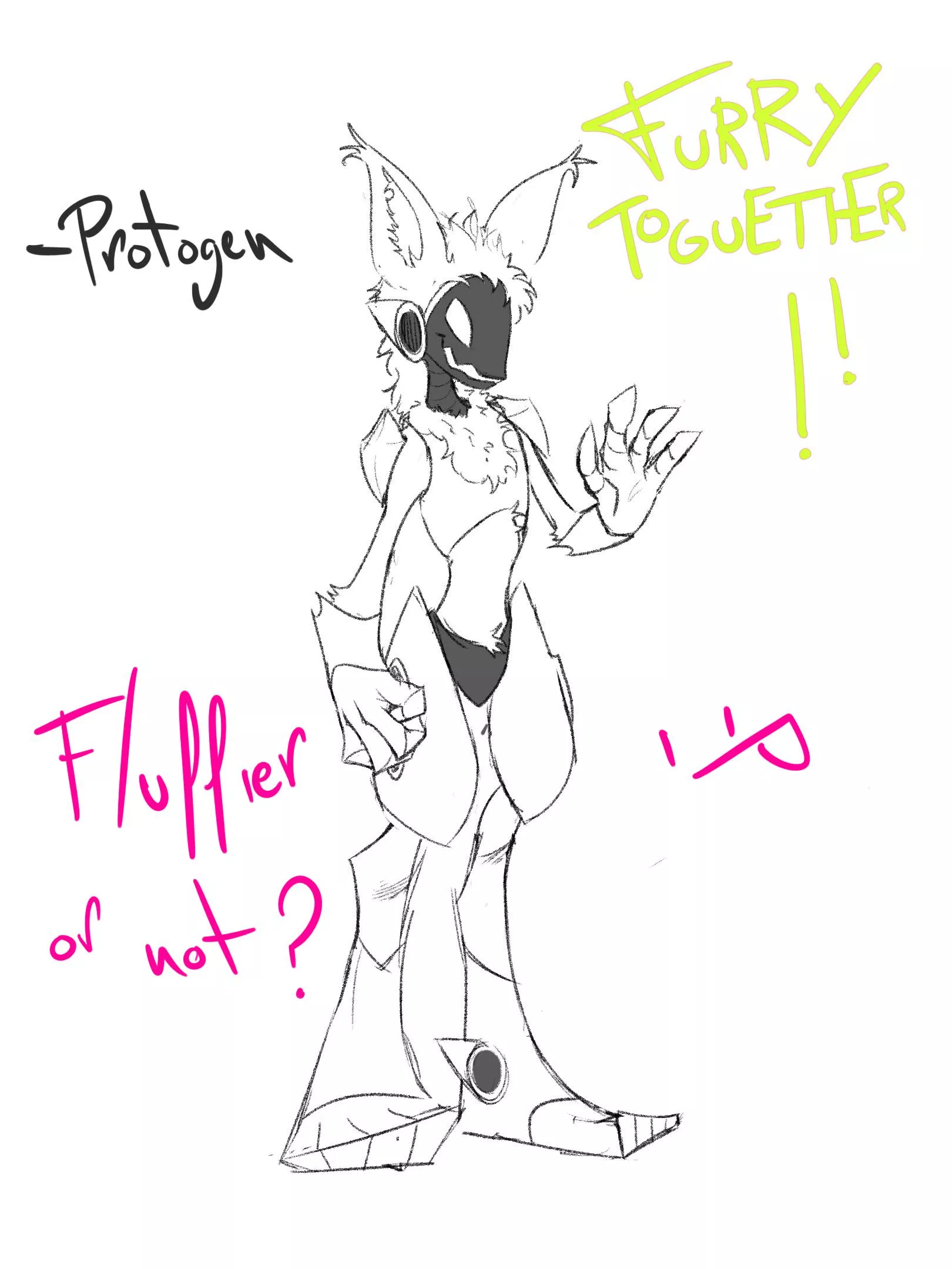 Let’s make a furry 2pt.-Fluff