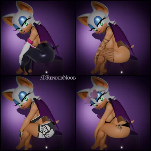 Rouge Modeling (3DRenderNoob)