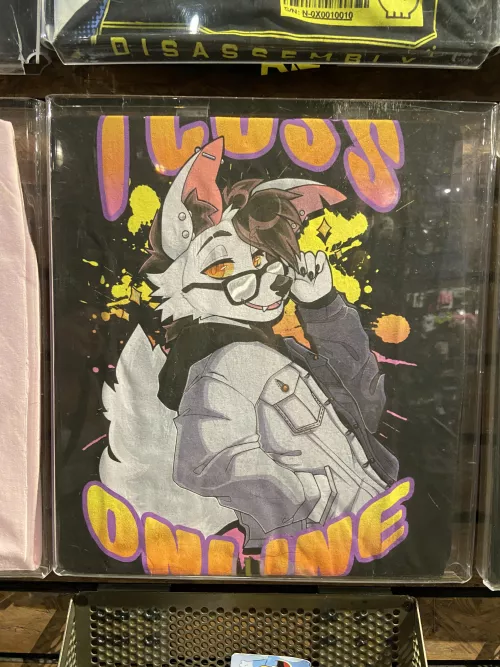 Walked into Hot Topic with my friend earlier and saw this on the shirt wall