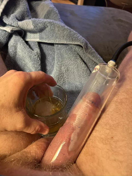 Whiskey and pumping