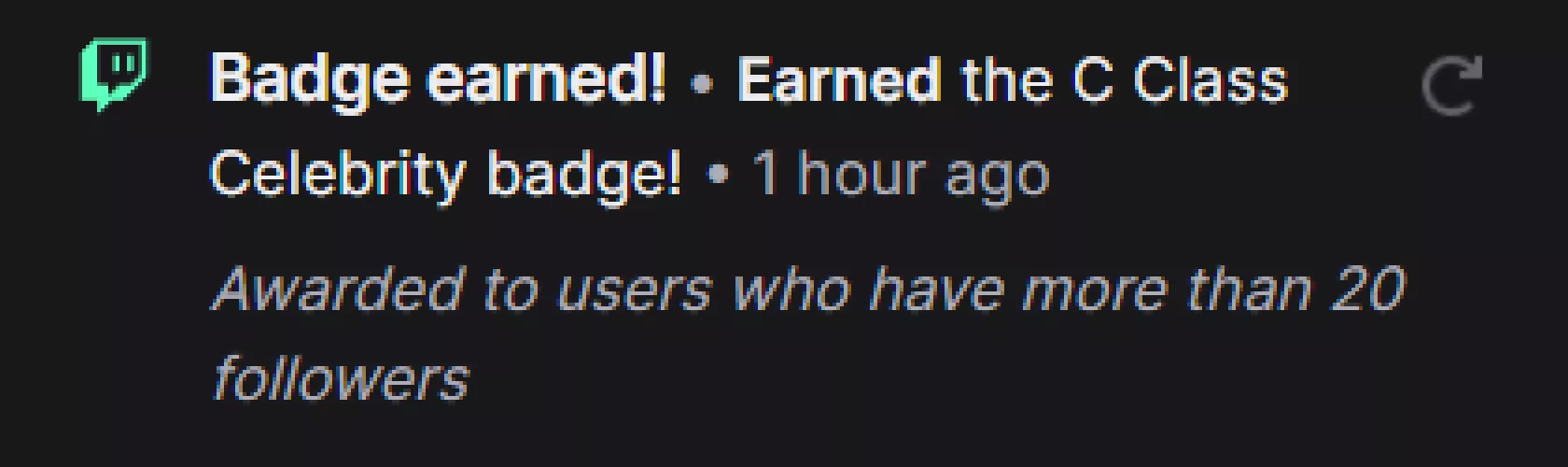 Anyone know what badge this is...? Never seen it before, and google is showing nothing... I got it about an hour ago...?