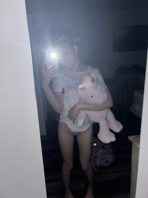 Daddy got me a new stuffy for being such a good girl the other day! i think i like it when he touches me…should i?