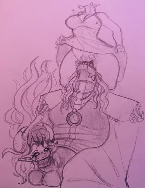 Even monsters want monsters! Ghost girls are all the rage these days! (OC)