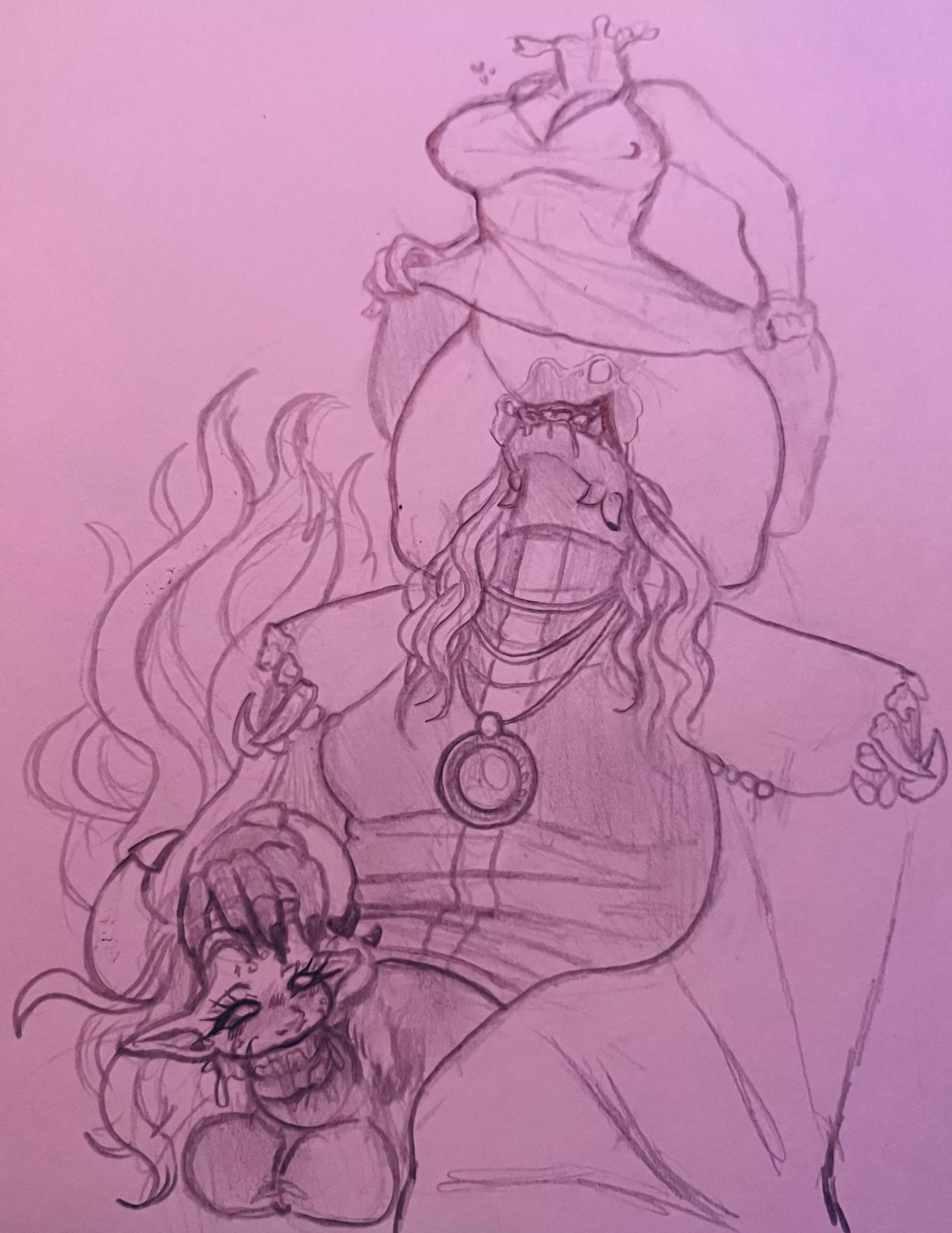 Even monsters want monsters! Ghost girls are all the rage these days! (OC)