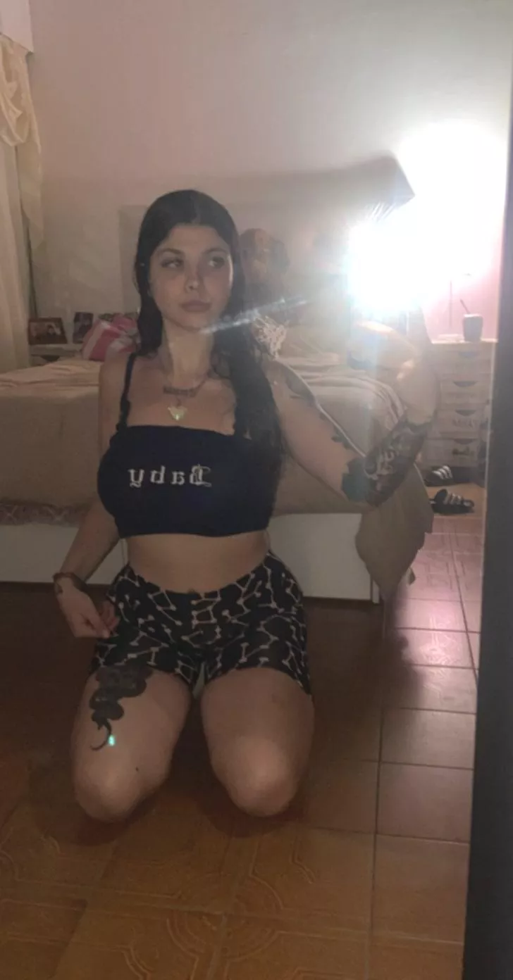 Feeling devilishly cute and excited. 😈