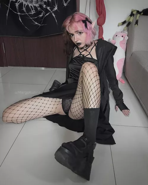 I can't understand why fishnets are sold with a hole between the legs.....