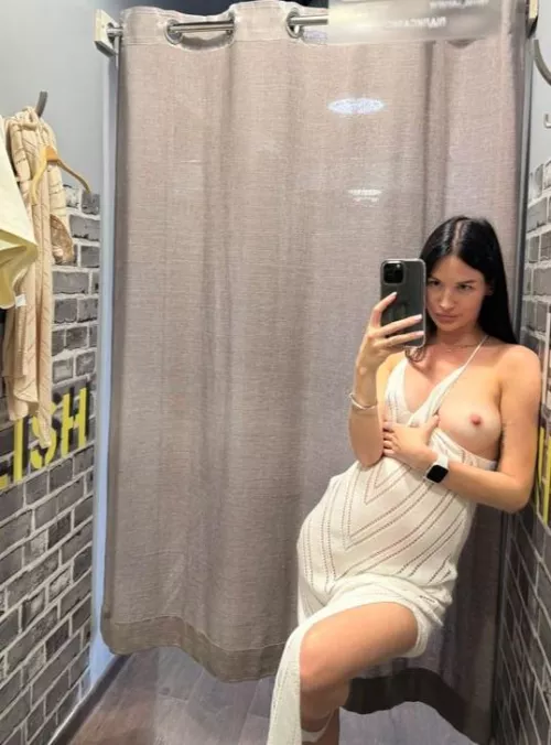 I get too horny when I go into changing rooms.